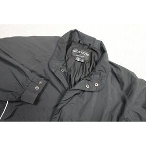 FootJoy DryJoys Windbreaker Jacket Mens Large Black Golf Waterproof Zip Off Arms